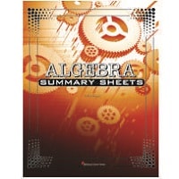 Algebra Summary Sheets