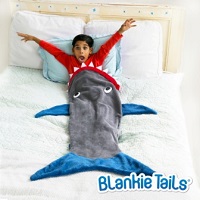 Blankie Tails Kid Size Shark Blanket