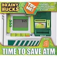 Brainy Bucks Time To Save ATM
