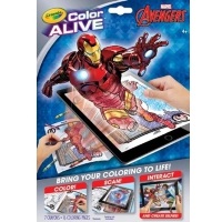 Color Alive Avengers and Color Alive Frozen
