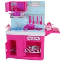 Doll Sized Chef's Kitchen and Accessories