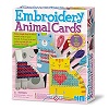 Embroidery Animal Cards