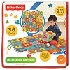 Fisher-Price 36 Piece ABC/123 Foam Cube Puzzle