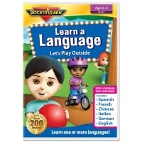 Learn a Language - Let's Play Outside DVD