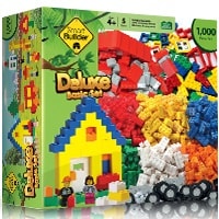 Smart Builder Toys 1,000 Piece Deluxe Basic Building Set