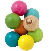 Twisting Beads made from Sustainable Wood